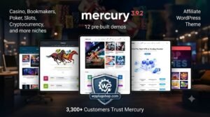 Mercury – Professional Affiliate Marketing WordPress Theme