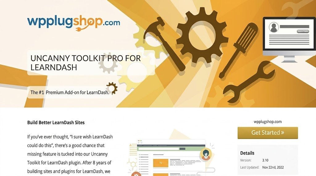 Uncanny Toolkit Pro for LearnDash – Essential LMS Features & Tools