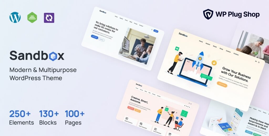 Sandbox Theme 1.1.20 – Modern & Multipurpose WordPress Theme