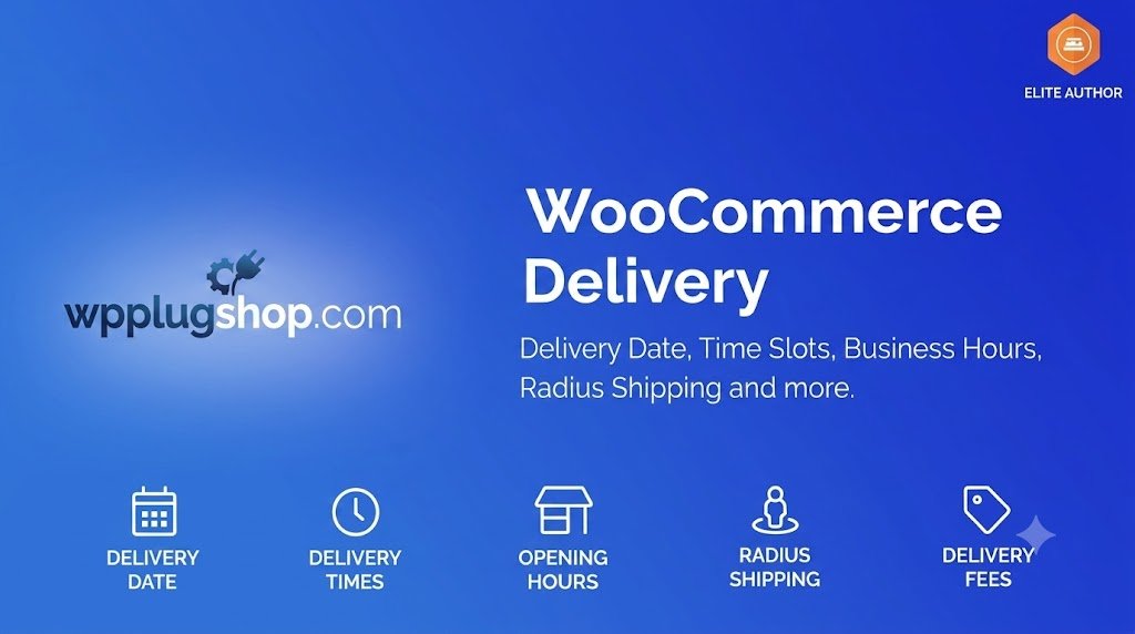 WooCommerce Delivery – Scheduled Date & Time Slots Addon