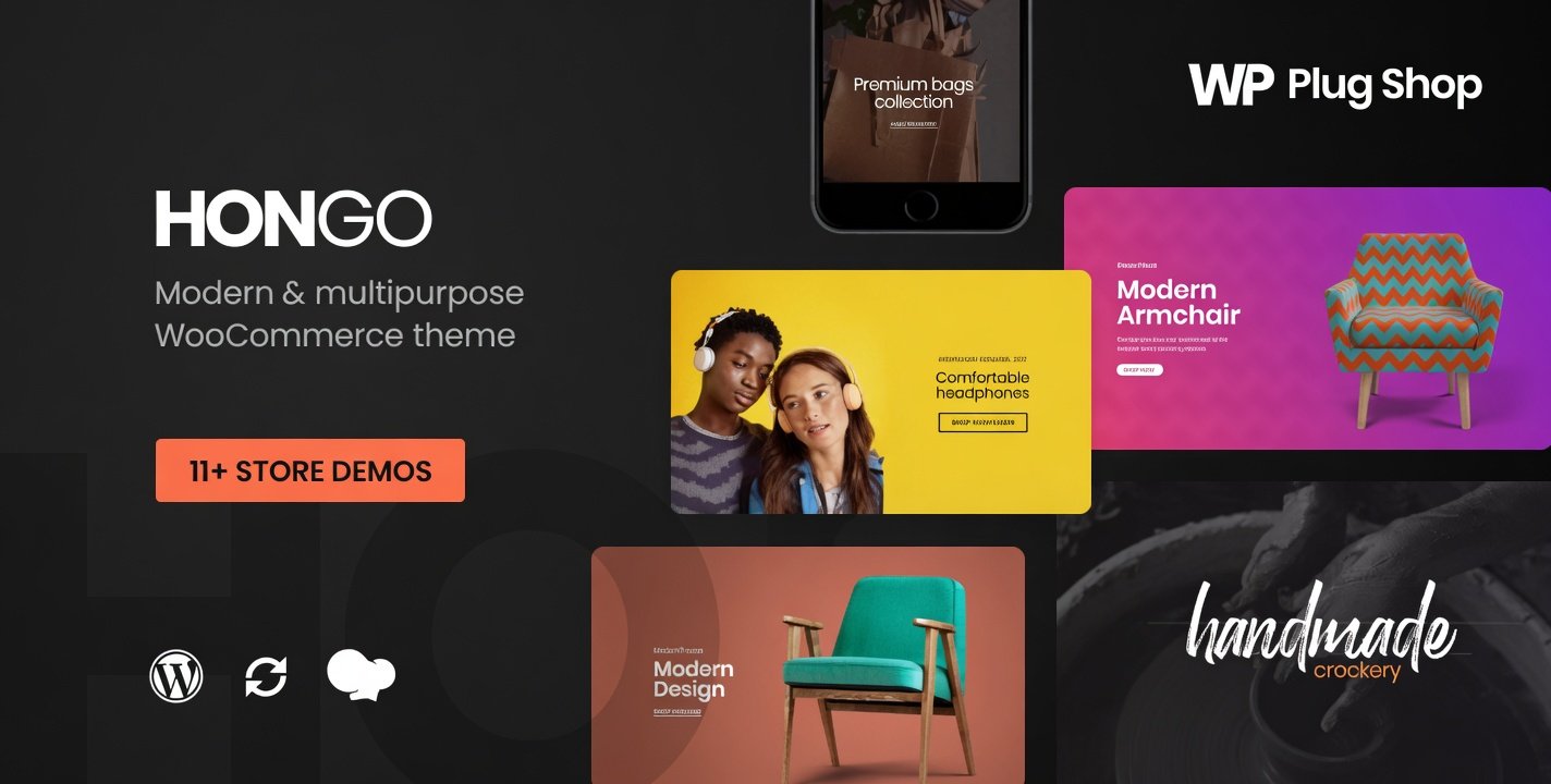 Hongo Theme 3.8 – Modern & Multipurpose WooCommerce WordPress Theme
