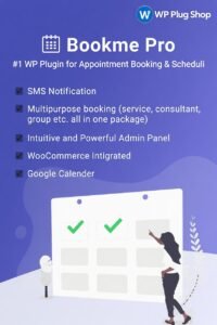Bookme Pro 4.9 – WordPress Appointment Booking & Scheduling Plugin