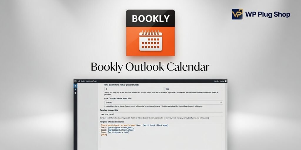 Bookly Outlook Calendar Addon – Microsoft Outlook Booking Integration Plugin