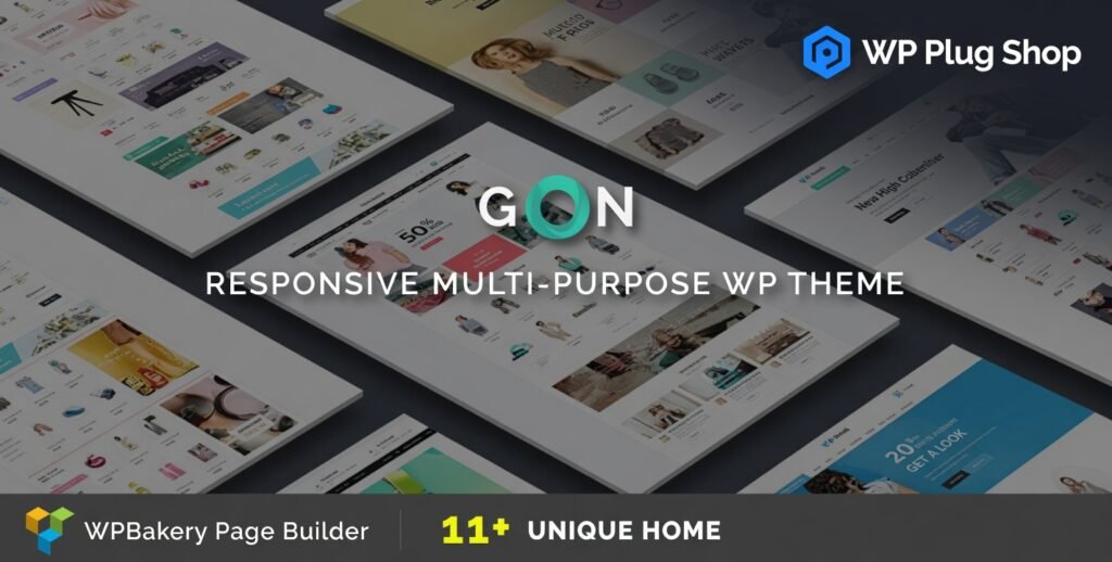 Gon Theme 2.5.5 – Responsive Multi-Purpose WordPress Theme for Business & WooCommerce