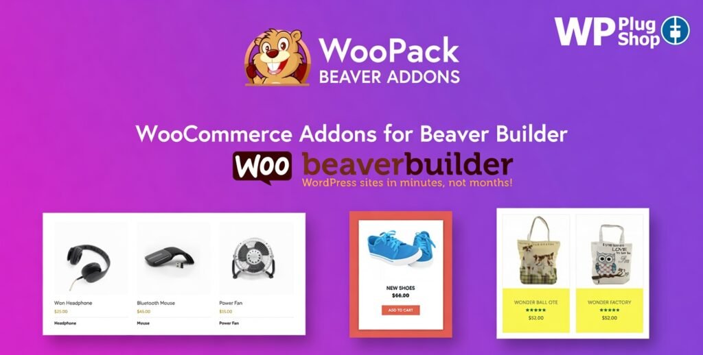 WooPack for Beaver Builder – WooCommerce Store Builder Addon Plugin