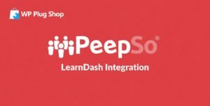 PeepSo LearnDash Integration 8.0.0.0 – WordPress LMS Community & Social Learning Plugin