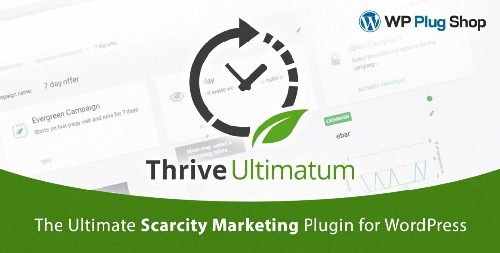 Thrive Ultimatum WordPress Plugin – Scarcity Marketing & Countdown Timer Tool