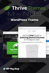 Thrive Minus WordPress Theme – Minimal Clean Blog & Business Theme