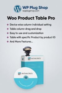 Woo Product Table Pro – WooCommerce Product Table Plugin for Faster Product Browsing