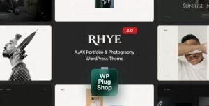 Rhye Theme 4.3.2 – AJAX Portfolio WordPress Theme for Creative Agencies & Designers