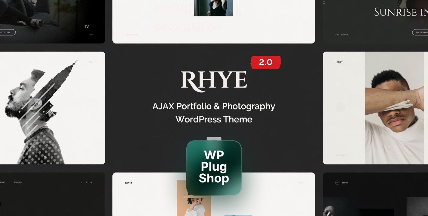 Rhye Theme 4.3.2 – AJAX Portfolio WordPress Theme for Creative Agencies & Designers