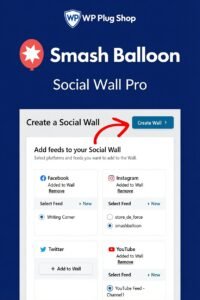 Smash Balloon Social Wall Pro 1.0.8 – WordPress Social Media Wall Plugin