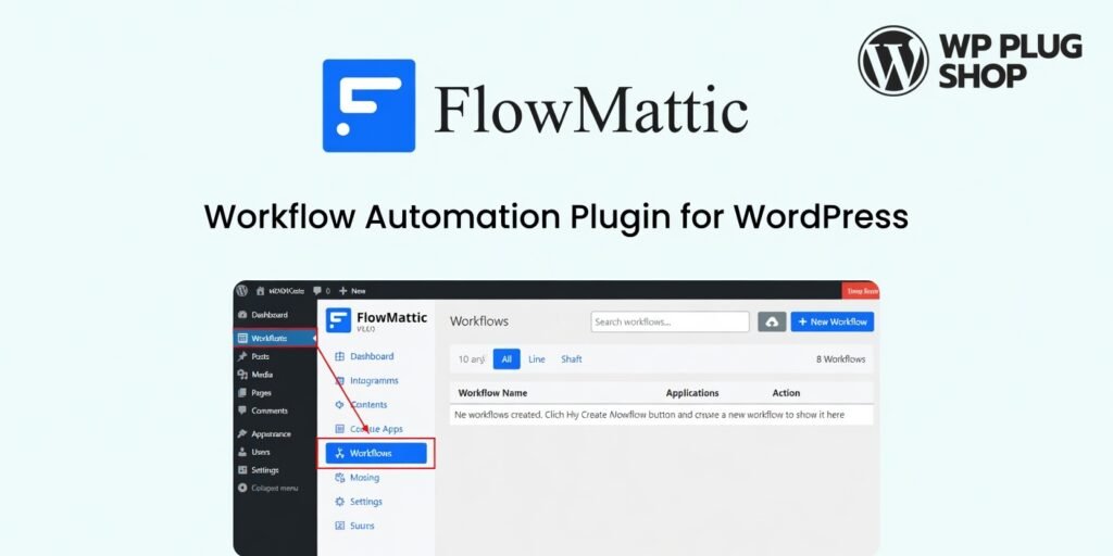 FlowMattic Workflow Automation Plugin for WordPress