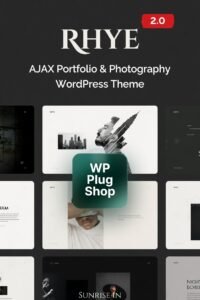 Rhye Theme 4.3.2 – AJAX Portfolio WordPress Theme for Creative Agencies & Designers