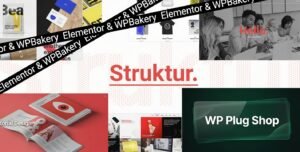 Struktur Theme 2.5.1 – Creative Agency & Portfolio WordPress Theme