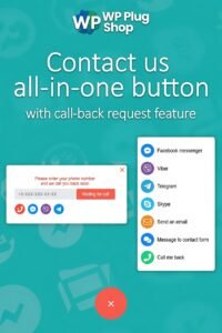 Contact Us All-in-One Button – WordPress Callback Request & Contact Plugin