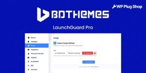 BDThemes LaunchGuard Pro – WordPress Coming Soon & Maintenance Mode Plugin