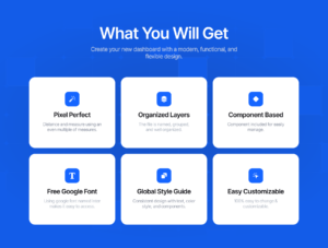SaaS Event Ticket Platform Dashboard UI Kit Coded