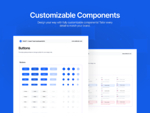 SaaS Event Ticket Platform Dashboard UI Kit Coded