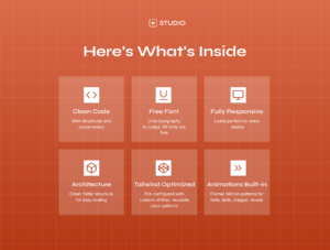 Studio Premium Digital Agency Website Template