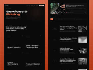 Studio Premium Digital Agency Website Template