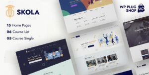 Skola Theme 1.0.36 – LMS Online Courses WordPress Theme
