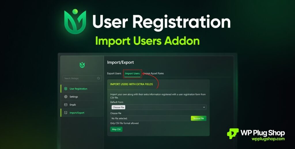 User Registration Import Users Addon 1.0.14 – WordPress User Import & Bulk Migration Plugin