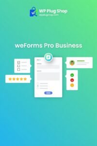 weForms Pro Business – WordPress Form Builder for Advanced Contact & Lead Generation Forms