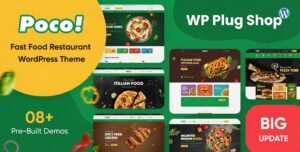 Poco Theme 2.2.6 – Fast Food Restaurant WordPress Theme