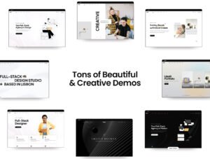 Laszlo Creative Agency & Portfolio Lottie WordPress Theme