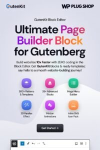 GutenKit Blocks Pro 2.3.7 – Gutenberg Page Builder Blocks Plugin for WordPress