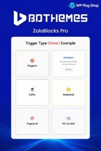 BDThemes ZoloBlocks Pro – Advanced Gutenberg Blocks WordPress Plugin