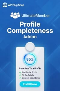 Ultimate Member Profile Completeness Addon 2.3.1 – User Profile Progress & Completion Tracker