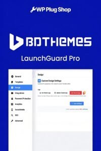 BDThemes LaunchGuard Pro – WordPress Coming Soon & Maintenance Mode Plugin