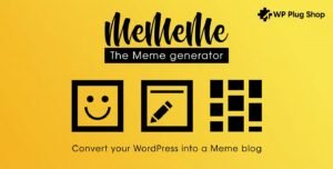 MeMeMe – The Meme Generator WP Plugin 2.2.9 – Create & Share Viral Memes