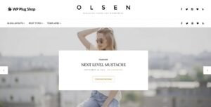 CSS Igniter Olsen Pro WordPress Blogging Theme 2.8.3 – Fashion & Lifestyle Blog Theme