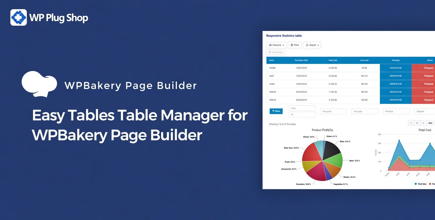zVmcA Easy Tables Table Manager for WPBakery – WordPress Table Builder Addon