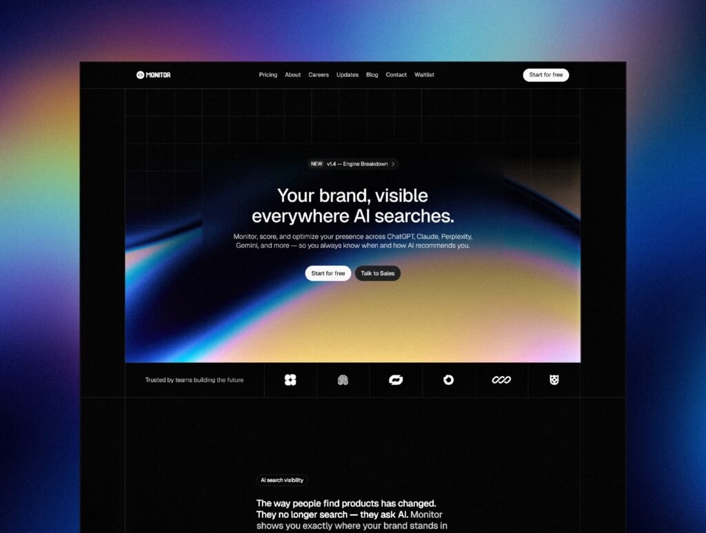 Monitor – Premium SaaS Template