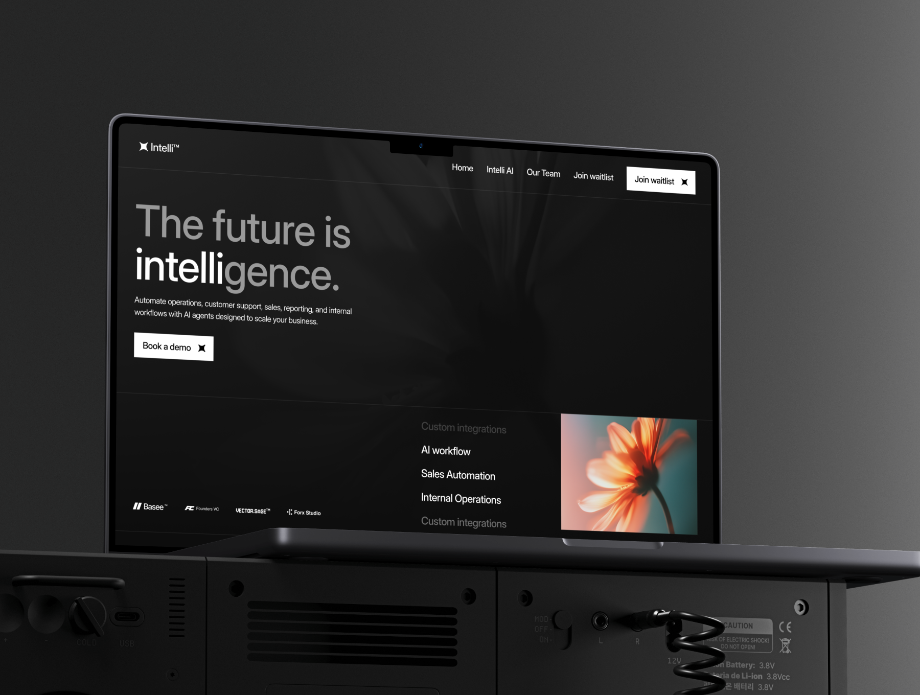 Intelli - AI SaaS Website Framer Template - Image 3