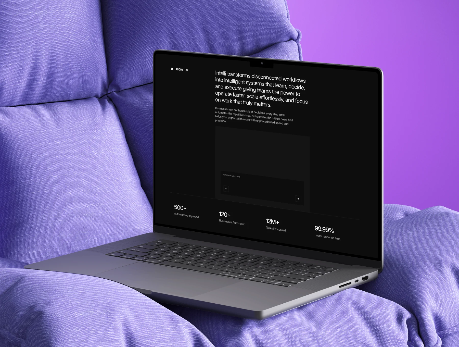 Intelli - AI SaaS Website Framer Template - Image 2