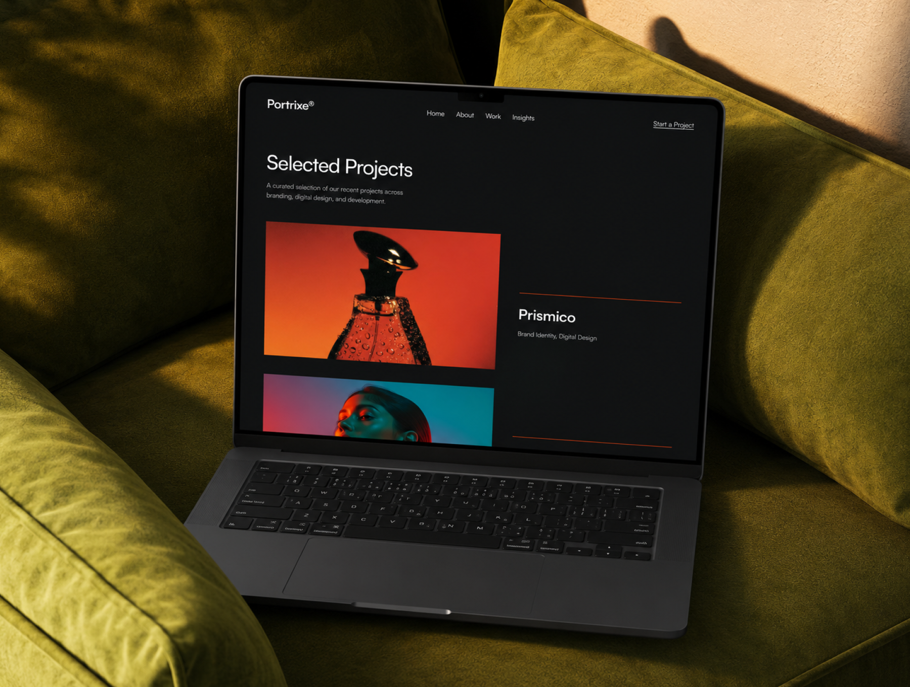 Portrixe® Agency Template – Modern Framer Portfolio & Agency Template - Image 3