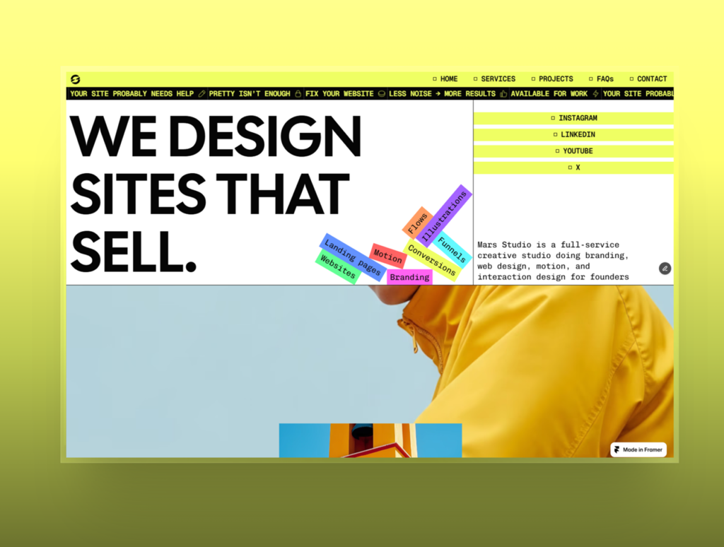Mars Studio – Creative Studio Website Template