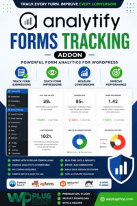 Analytify Forms Tracking Addon – Google Analytics Form Tracking for WordPress