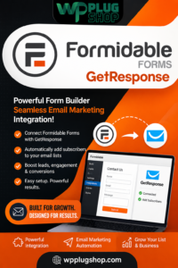 Formidable GetResponse Addon GPL – Connect Formidable Forms with GetResponse