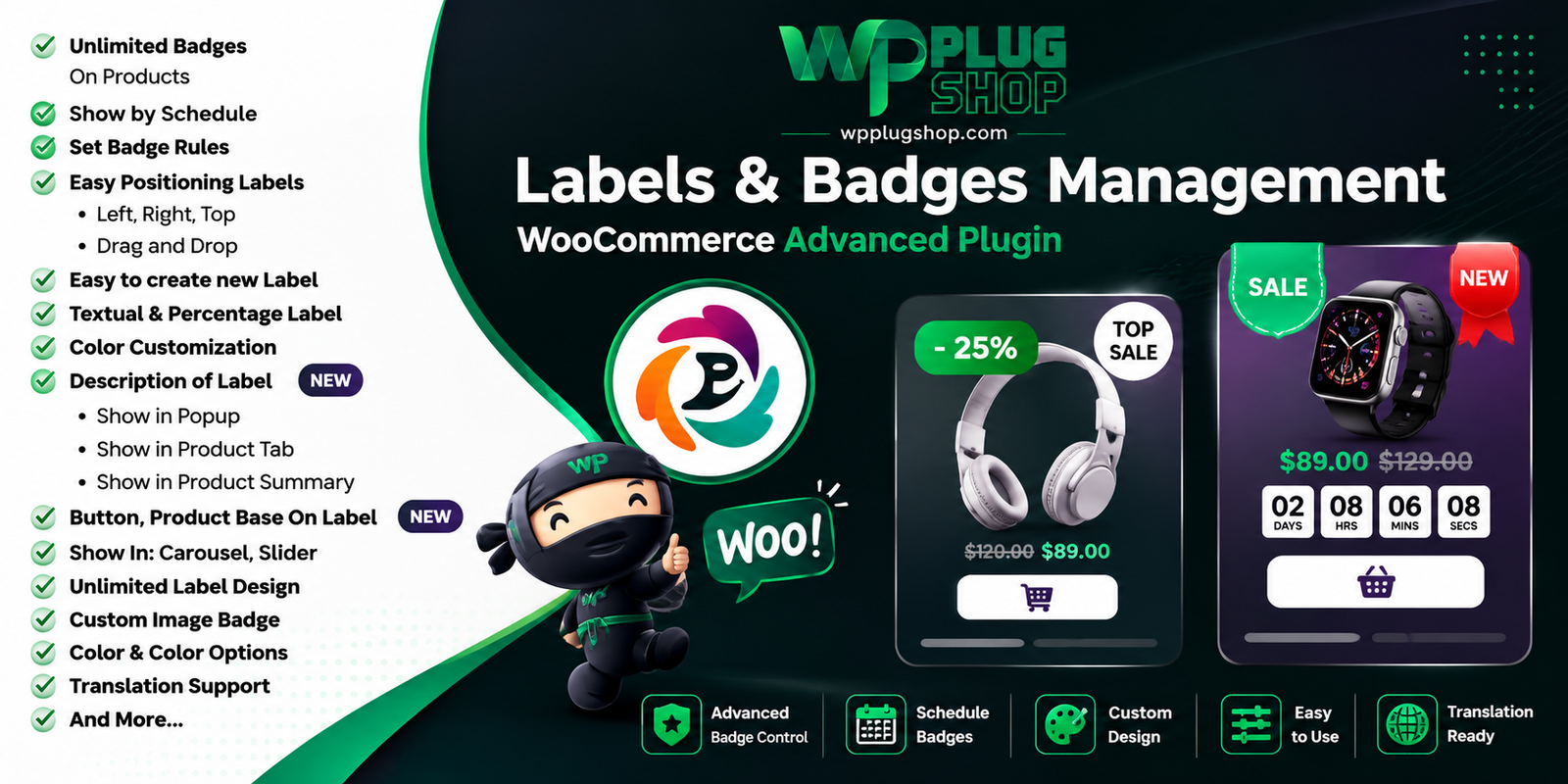 WooCommerce Advance Product Label and Badge Pro – Custom Labels & Badges