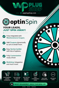 OptinSpin – WordPress Fortune Wheel Plugin for WooCommerce Coupons