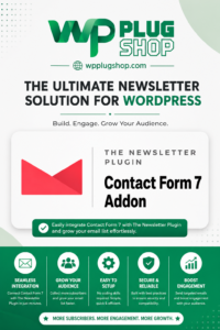 Newsletter Contact Form 7 Addon – WordPress Newsletter Integration