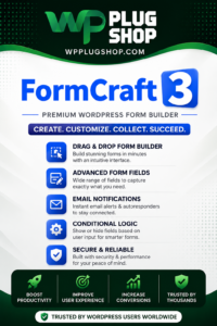 FormCraft Premium WordPress Form Builder
