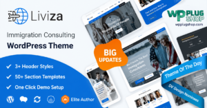 Liviza Theme Immigration Consulting WordPress Theme RTL