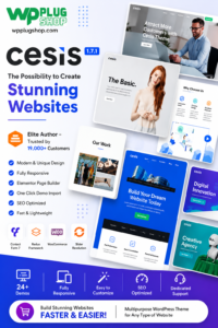 Cesis Theme – Responsive Multi-Purpose WordPress Theme